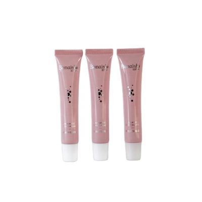 China Flexible And Soft Cute Pink 20g Plastic Cosmetic Packaging Empty Squeeze Tube For Eye Cream 20g Cosmetic Packaging Tube for sale