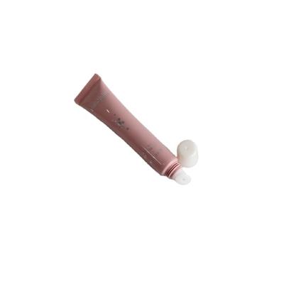 China Flexible And Soft 10g 15g 20g Customized Empty Plastic Lip Balm Tube Squeeze Lip Balm Packaging Containers For Lip Care And Beauty for sale