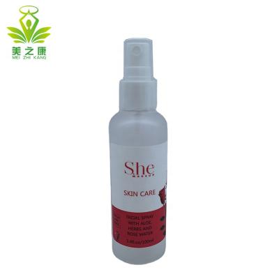 China Custom size accepted customize cosmetics pe packaging package spray bottle 100ml plastic alcohol bottle for sale