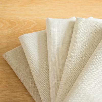 China Soft and Comfortable Metallic Factory Solid Color Cotton Canvas Wholesale Organic Canvas Viscose Fabric for sale