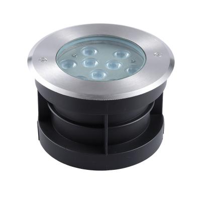 China Garden Factory Price High Quality Stainless Steel Aluminum Power 9W Led Buried Garden Inground Lights for sale