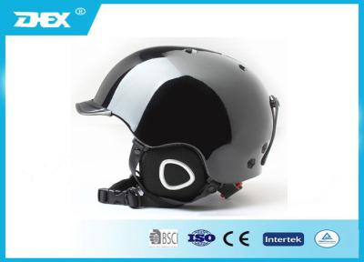 China Black and White Double Color Durable Outdoor Sport Snow Ski Helmets For Skating for sale