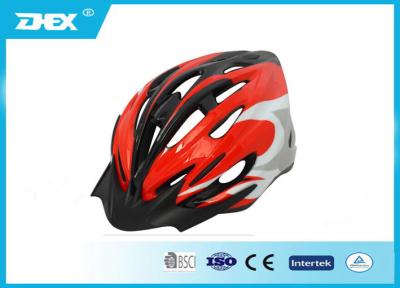 China Three - Color EPS + PC Sport Protect Adult Bicycle Helmet , racing bike helmets  for sale