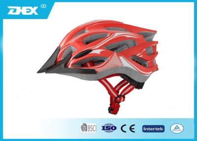 China Customized Red blue yellow funky road biking helmets for adult breathe freely for sale