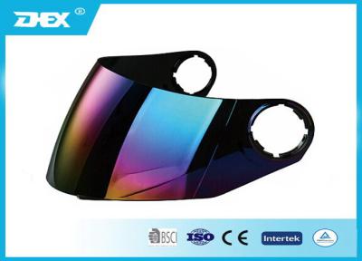 Chine Anti pare-soleil de casque de moto de brouillard de revêtement fait sur commande, pare-soleil de casque de motocross d'ABS à vendre