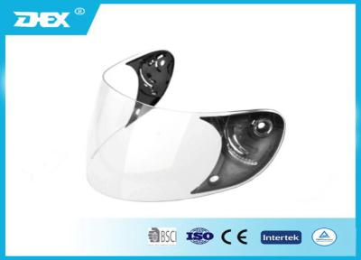 China Anti - scratch Transparent Motorcycle Helmet Visor with Impact resistance for sale