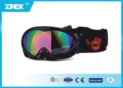 China Kids Black Frame Pink Coating Lens boys girls junior ski goggles Glasses for sale