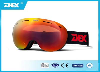 China REVO Red Coating Snow Ski Goggles For Adults Non - Frame PC Lens for sale