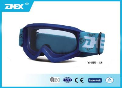 China Vidros protetores do Eyewear do esqui da lente azul do PC dos óculos de proteção do esqui da neve à venda