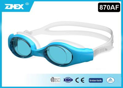 Chine Lunettes durables UV de natation de mode de mer de silicone anti- adaptées aux besoins du client à vendre