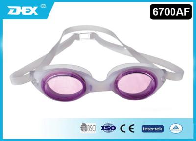 Chine CE de PC rose de lunettes de bain de concurrence de lunettes de natation d'eau libre à vendre