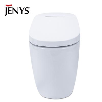 China Hot Selling Automatic Operation JENYS Smart Toilet with Built-in Bidet, European Toilet, WC Toilet Bathroom for sale