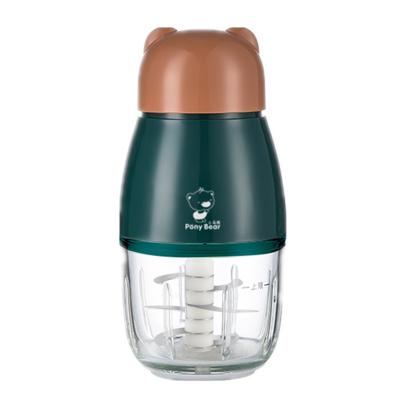 China New Easy Operation Portable Baby Food Processor Stainless Steel Electric Travel Carry Mini Food Blender for sale