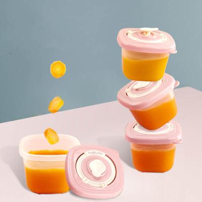 China Modern Multifunctional Plastic Kitchen Storage Box Timing Timing Food Keep Fresh Baby Food Container for sale