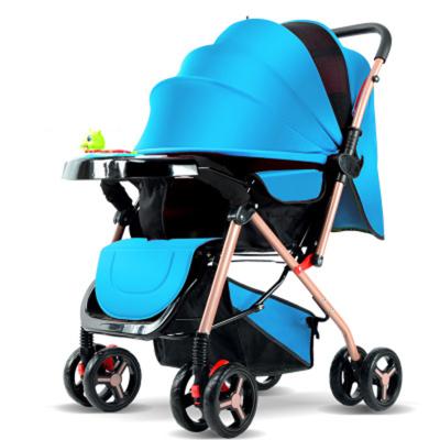 China Multifunctional Cheap Lightweight Pram Set 3 In 1 Rain Cover Foldable Baby Stroller for sale