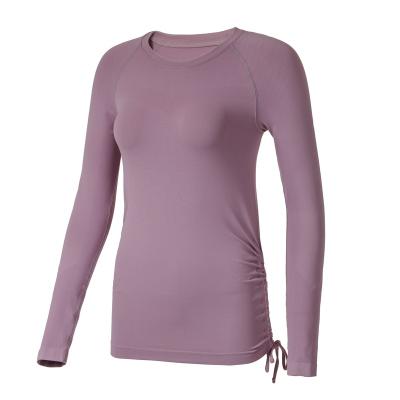 China 2021 Wholesale Manufacturer Breathable Ladies Wear Seamless Gym Fitness Yoga Clothing Sports Wear For Running Women for sale