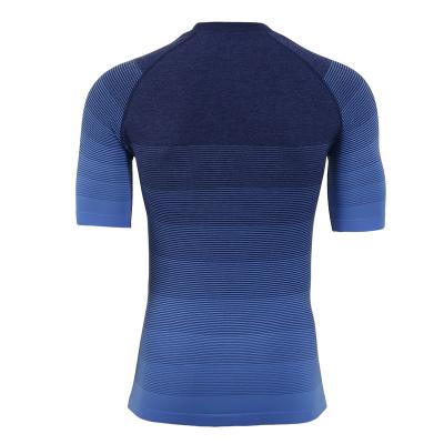 China Custom Men's Leisure Running Training Short Sleeves Sports T-Shirts Breathable Fitness T Shirt Sportswear for sale