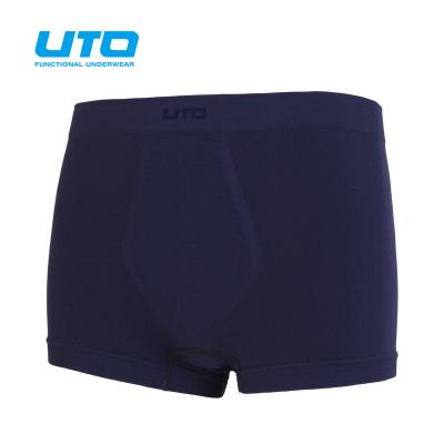 China Antibacterial Sports Boxers For Men Underwear Color-Quick Seamless Comfortable Wear OEM Functional for sale