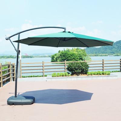 China Outdoor Waterproof Beach Restaurant Garden Leisure Umbrella Patio Sun Umbrella Simple Iron Umbrella for sale