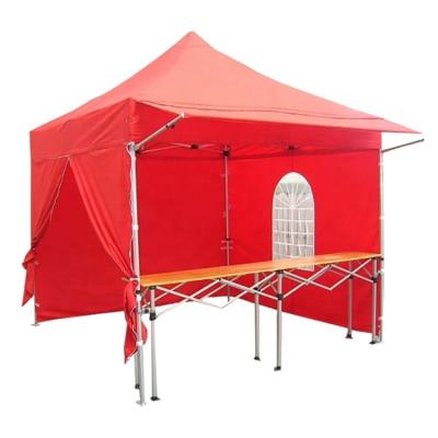 China Outdoor camping/kitchen furniture/tent used 3x3m aluminum frame waterproof outdoor kitchen tent for camping for sale