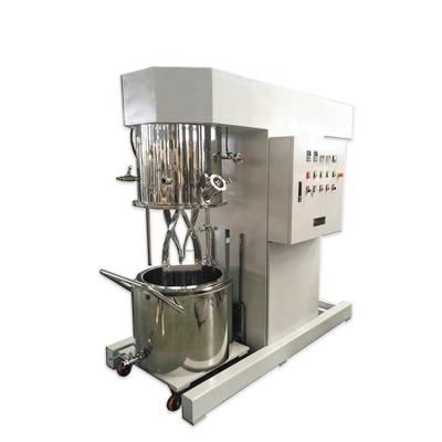 China Customized Double Planet Vacuum Viscous Liquid Mixer For Lithium Ion Battery Slurry Mixing Machine for sale