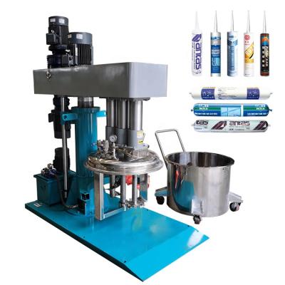 China Viscous Liquid Multi-Function Three Shaft Mixer Adhesive, Offset Ink, Silicone Sealant, Grease High Viscosity Mixer for sale