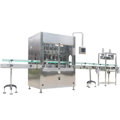 China Automatic Six Head Food Filling and Machine, Detergent, Bleach and Washing Liquid Capping Filling Machine for sale