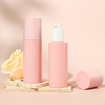 China 20ml Plastic Cosmetic Bottle Transparent PET Plastic Lotion Bottle for sale