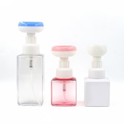 China PET Plastic Mousse Pump Bottle 200ml Empty Lotion Bottle With Pump for sale