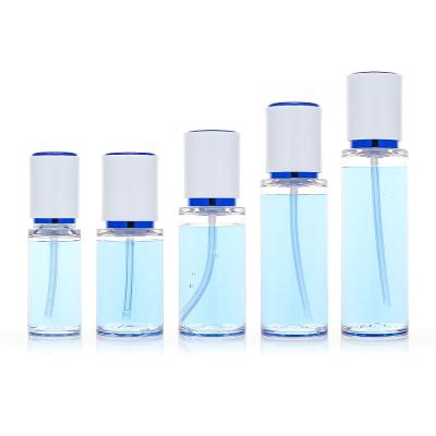 China Custom Logo Plastic Empty Spray Bottles 60ml Toner Spray Bottle for sale