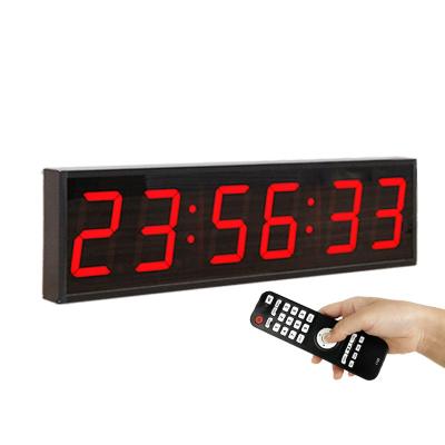 China CHEETIE'S CREATIVE Modern 5 Inch LED Digital Large Multifunctional Led Wall Clock for sale