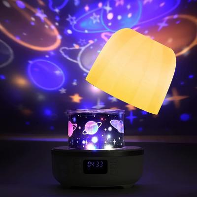 China Bluetooth Control Smart Light Halloween Christmas Projector Lights Room Decoration LED Star Projector Night Light with Music Player for sale