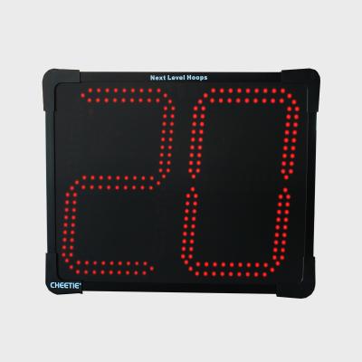 China Large 24 Seconds CP0102B Basketball Countdown Basketball Dot Display LED Electronic Shot Clocks for sale