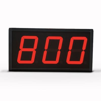 China Hospital 3 Digit Countdown Wall Clock Programmable Remote Control Day Counter for sale