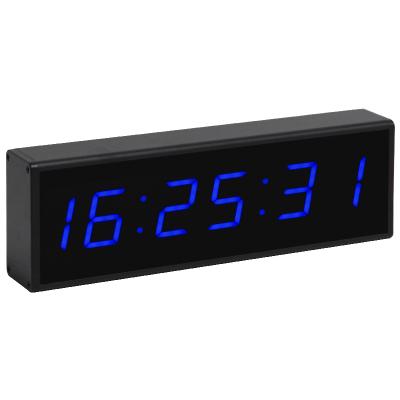 China School/Hospital/Gym/Home/Supermarket/Office/Lobby Smart Promotional Multifunctional Indoor Office 6 Digit CP0210B 1.8 Inch Digital Display Clock for sale