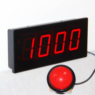 China CHEEETIE Custom 4 Digit Mini Size Digital Indoor LED Countdown Clock CREATIVE Insert for sale