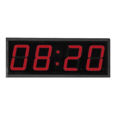 China 4 Digit 7 Segment Large LED Wall Clock 2 Digit LED Countdown Timer Graphics Outdoor Custom Customized Logo 2 Years CE ROHS NC; ZHE for sale