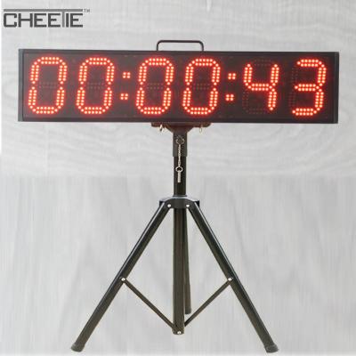 China UHF Remote Outdoor Waterproof Marathon Racing Clock LED Sports Timing Systems for sale