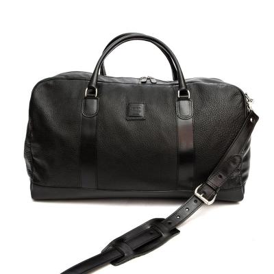 China Luxury High Quality Genuine Leather Large Size Vintage Weekend Bag Travel Luggage Duffel Bag for sale