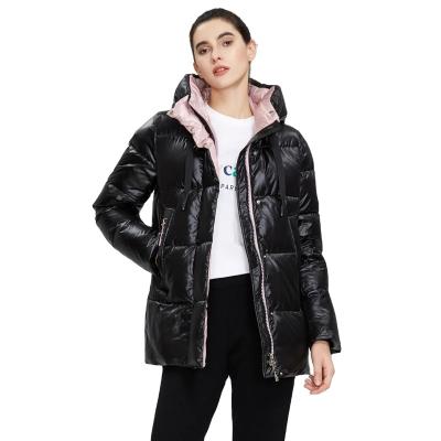 China Custom Viable Winter Short Women Coat Fashionable Women's Parkas Cotton Warm Coat Jacket For Women Winter OEM for sale