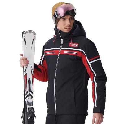 China Men's Mountaineering Ski Jacket Double-Panel Outdoor Ski Suit Waterproof Windproof Custom Made Breathable for sale