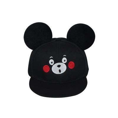 China Imitate Boys Animal Girls Kids KIDS Bear Ears Cute Hip Hop Baseball Hat for sale