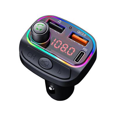 China Dual USB Car Charger OEM Mobile Phone FM Radio Fast Charger Wireless Smart Transmitter Kit For Car Mp3 Player For Mobile Phone for sale