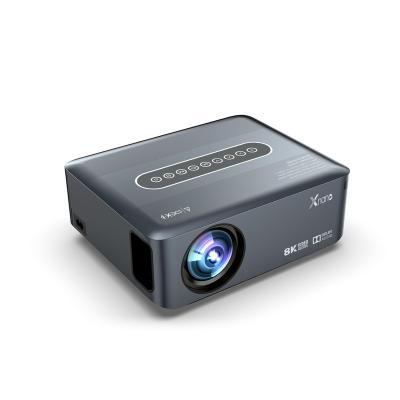 China Android 9 LCD/LED Internet Projector 1920*1080P 2G RAM 16G ROM MT972 Quad Core 230 Brightness ANSI Ready Smart Home Theater 4k Projector for sale