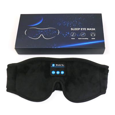 China Comfortable Wearable 3D Music Sleep Improved Wireless Eye Mask Skin-friendly Materials Adjustable for sale