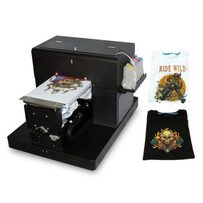 China Garment Shops COLORSUN A4 Mini Head DTG Printing Machine For Epson L800 T-shirt Flatbed DTG Printer for sale