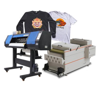 China Hotels Imprimante Multifunction DTF Printer White Dtf Ink Printer And Powder Shaker For Any Fabric T Shirt for sale