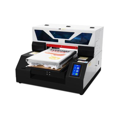 China 2020 New Arrival ColorSun Hotels Automatic T-shirt Printer White A3 DTG Ink Circle Printer On Promotion for sale