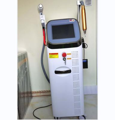 China Popular Anti-puffiness picolaser diode hair removal diode laser tattoo removal skin rejuvenation 2 in 1 machine for sale