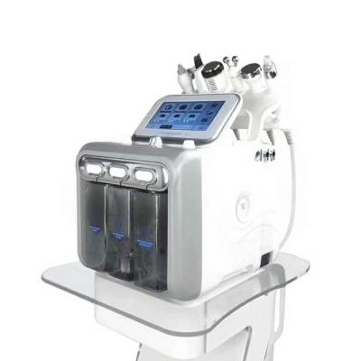 China Hydra Dermabrasion H2O2 Aqua Facial Beauty Machine Acne Treatment 6 in 1 for sale